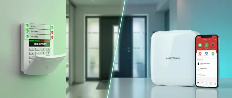Jablotron aj Hikvision, alarm pre rodinný dom